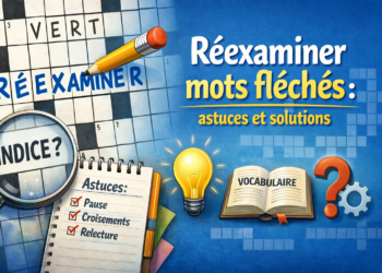 Réexaminer mots fléchés astuces et solutions